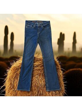 Cruel Denim Jeans Hannah Bootcut Womens 30/9 X Long Mid-Rise Embroidered Western